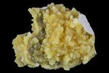 Fluorescent, Yellow Calcite Crystal Cluster - South Dakota #170682-1